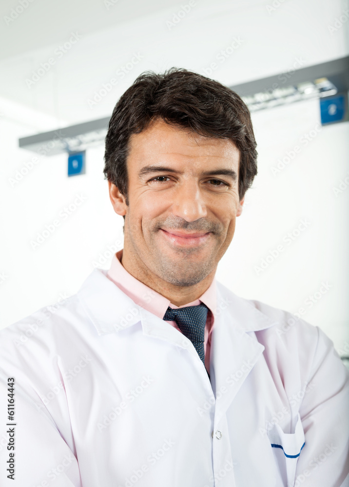 Smiling Male Technician