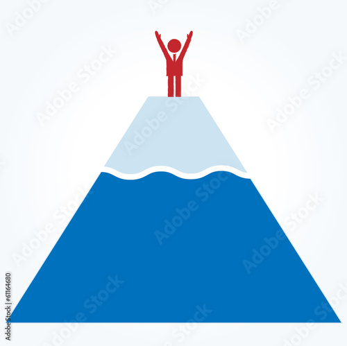 ビジネスマン　到達　