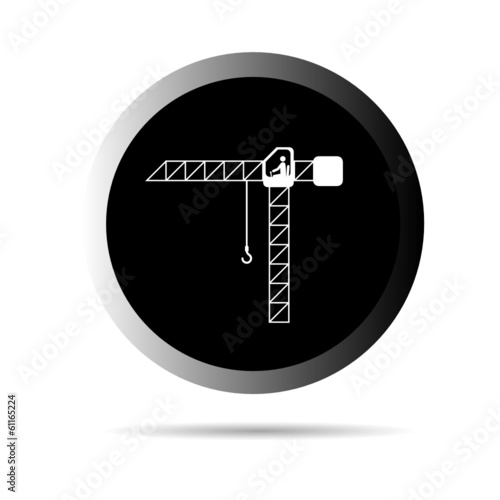 worker button vector