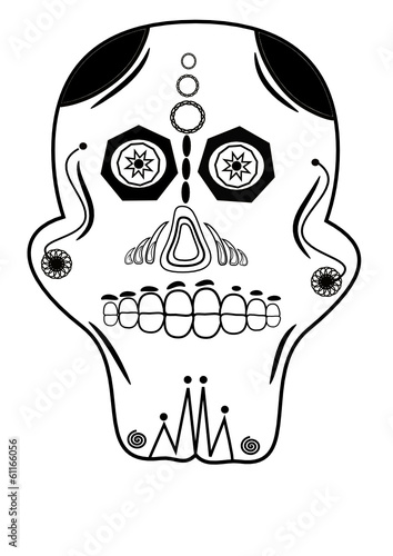 Totenkopf, Schädel, Tod, Teufel, Rocker