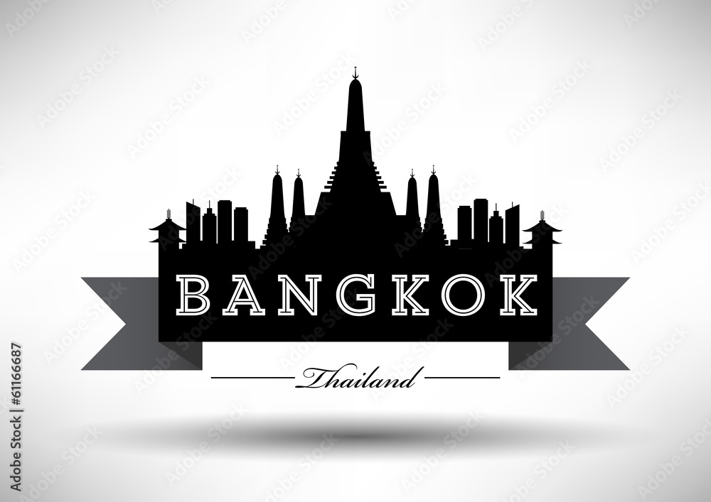 Modern Bangkok Skyline Design