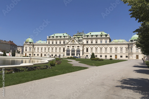 Belvedere palace, Vienna, Austria