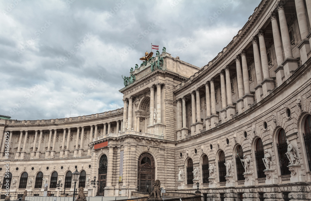 Building of the Austrian National Library.