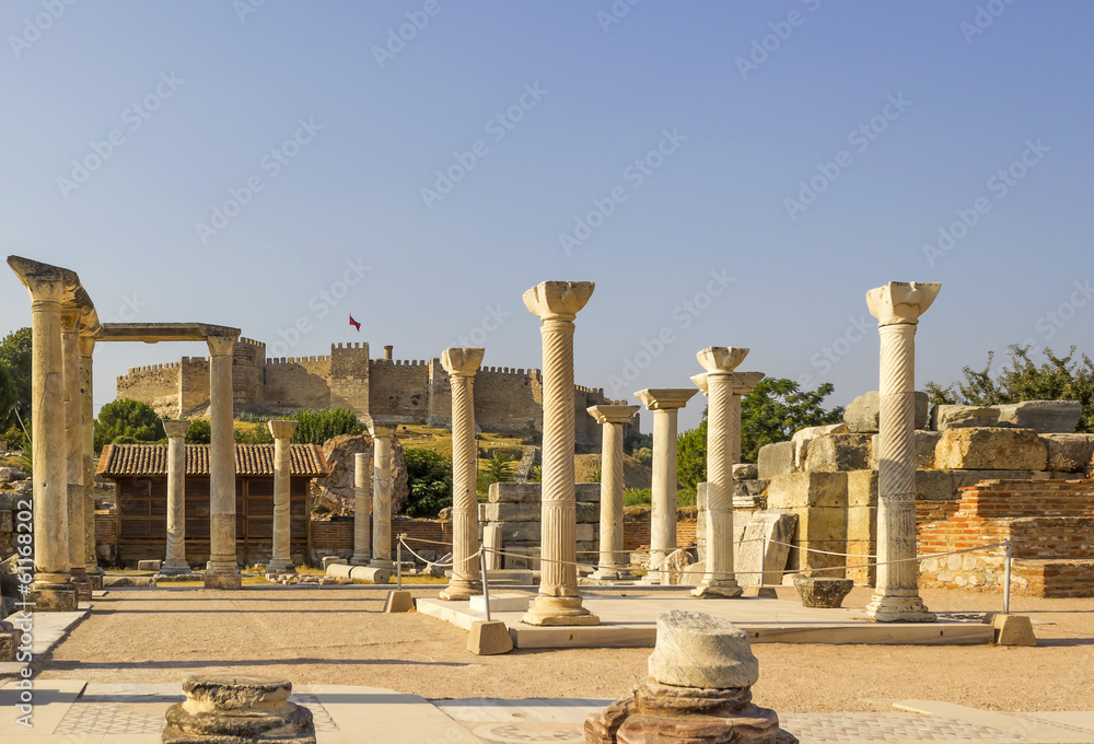 St. John historical site in Izmir, Turkey