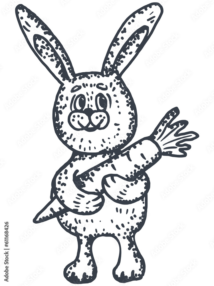 bunny with carrot