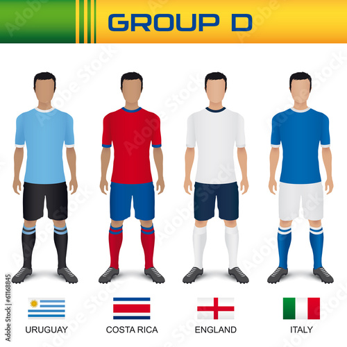 Football 2014 - Groupe D