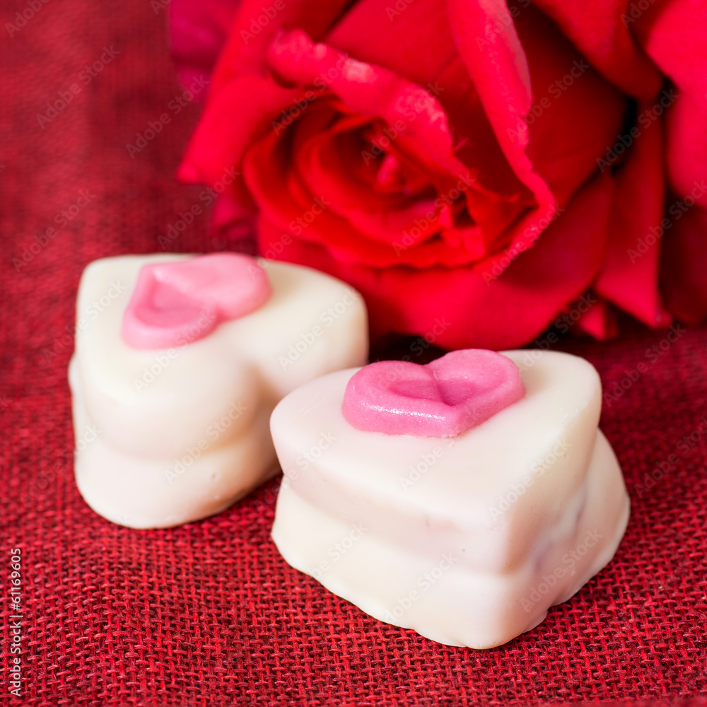 small heart chocolates small heart chocolates