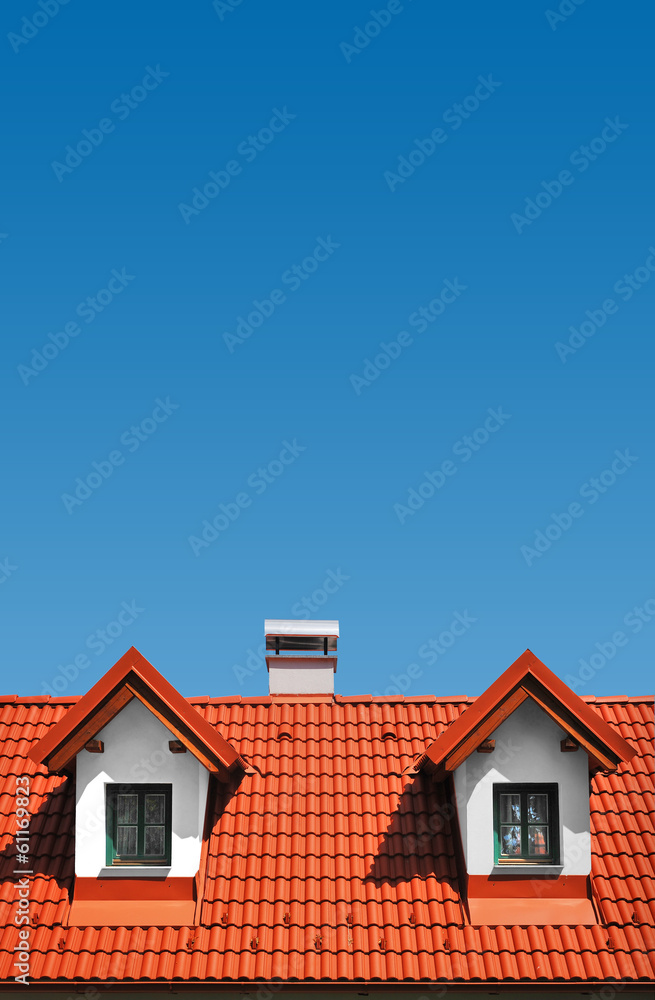 roof with clay tiles roof with clay tiles