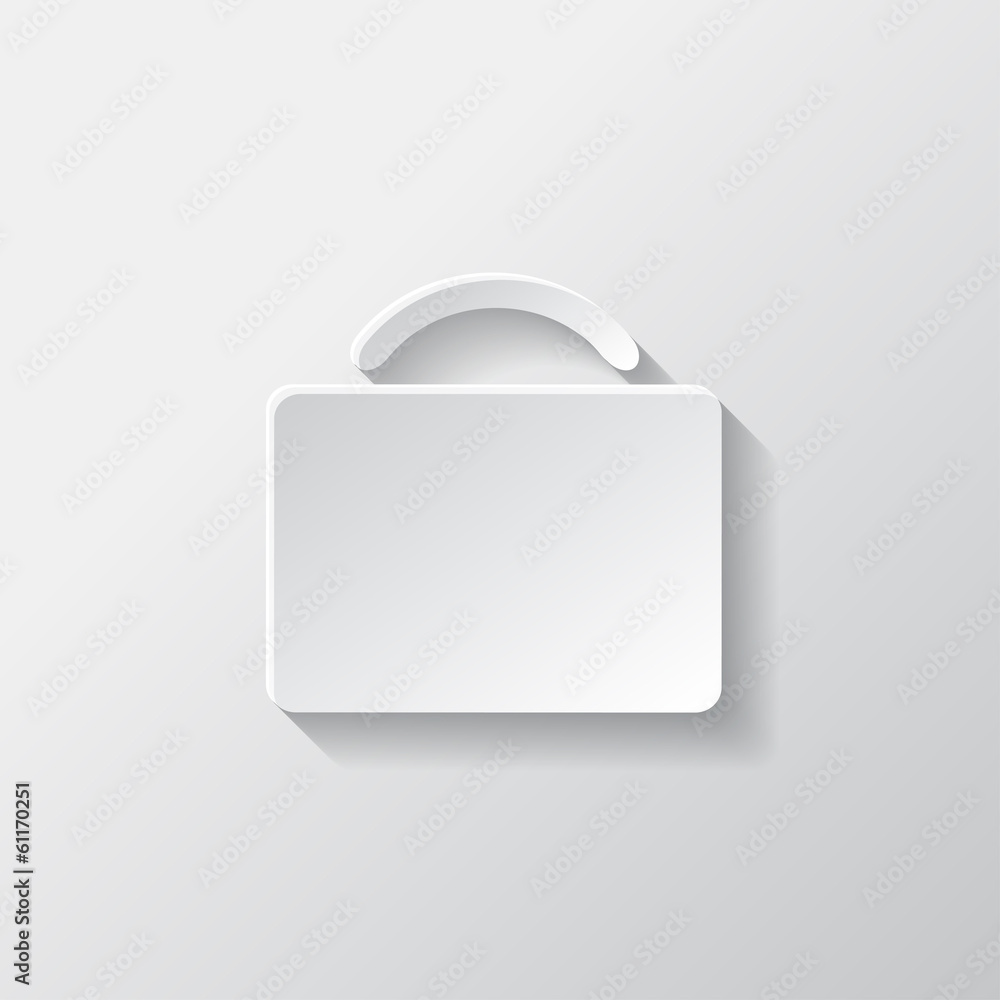 Portfolio web icon. Bag symbol. Wooden texture. Portfolio web icon. Bag symbol. Wooden texture.