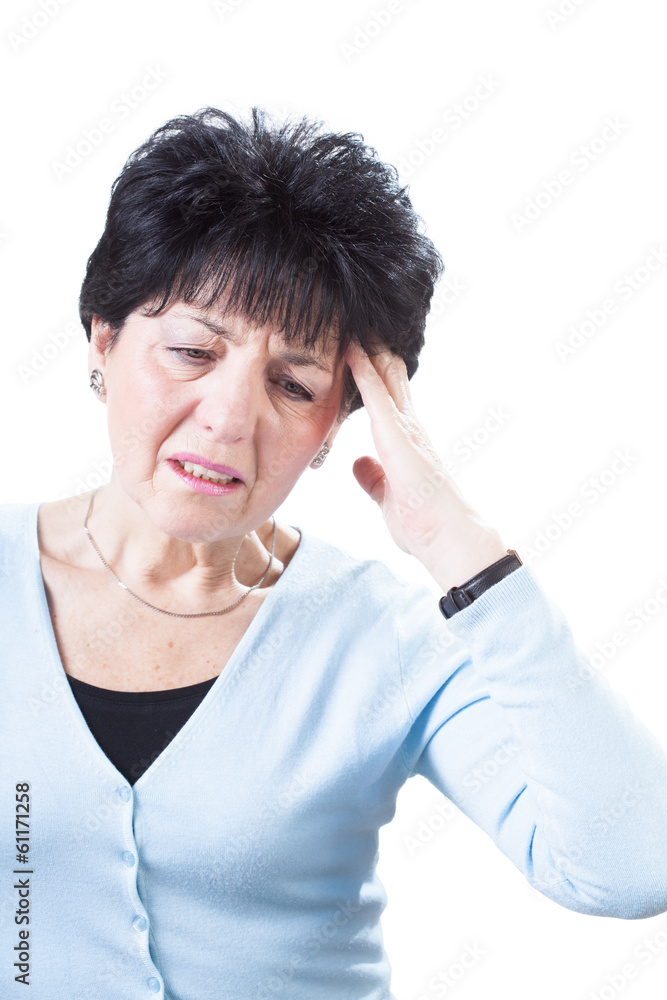 Woman migraine Woman migraine