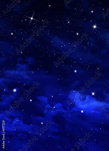 Fototapeta Naklejka Na Ścianę i Meble -  beautiful background, nightly sky