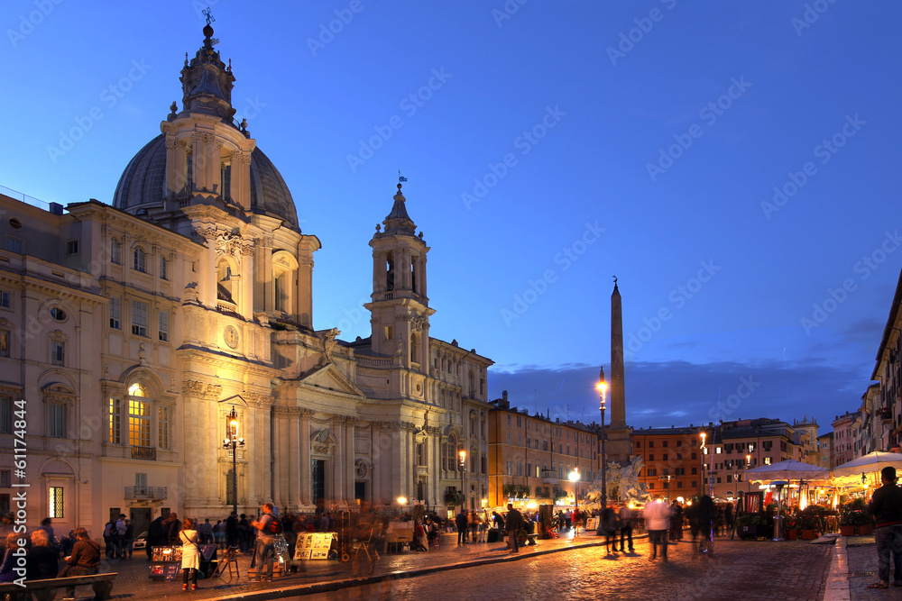 Fototapeta premium Piazza Navona, Rome, Italy