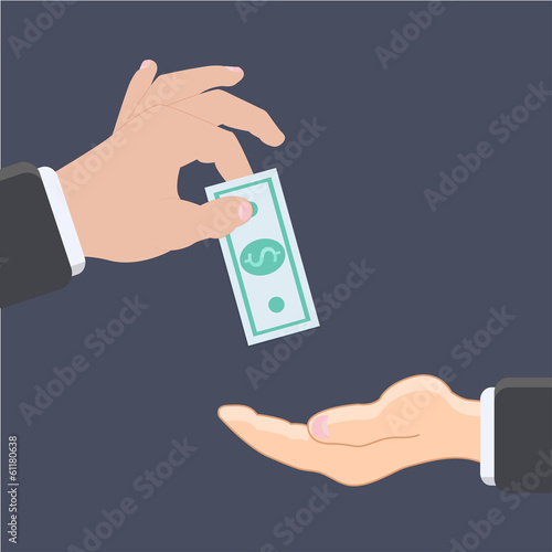 Vector modern flat business background. Eps 10
