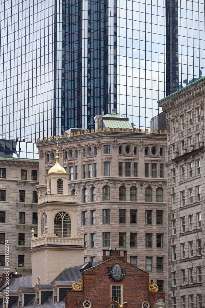 Fototapeta premium The winter in Boston