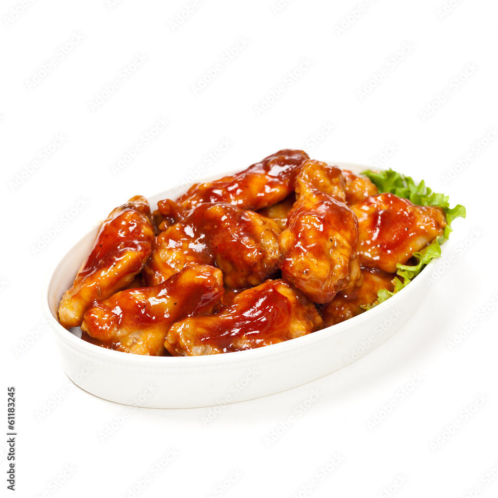 Brown Sugar Barbecue Baked Chicken Wings Brown Sugar Barbecue Baked Chicken Wings