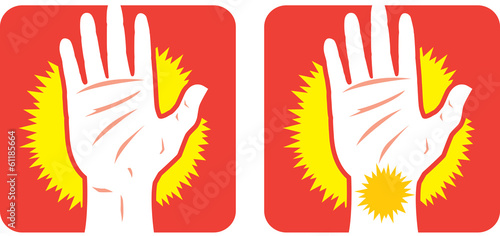 Hand pain Icon