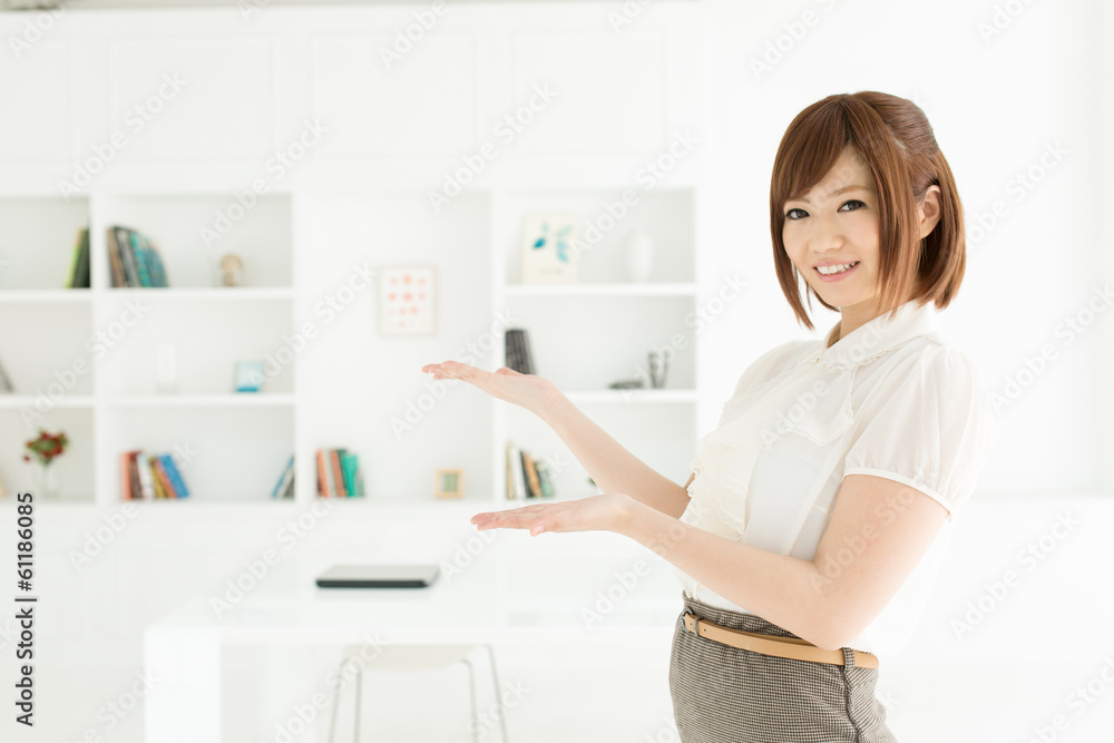 爽やかな女性 爽やかな女性