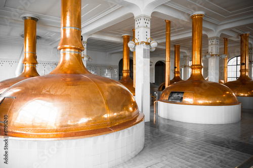 Photography a brewery building interior