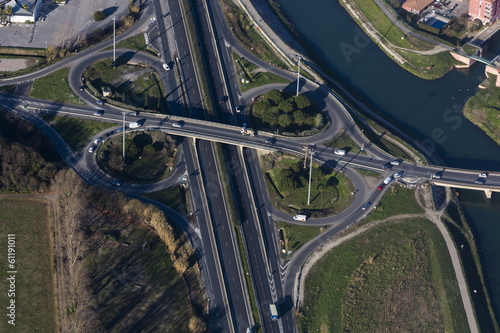 Vue aerienne photo