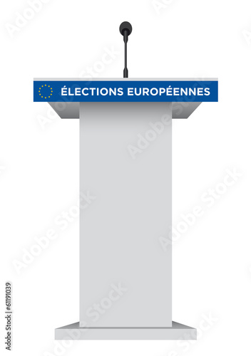 Pupitre Élections Européennes