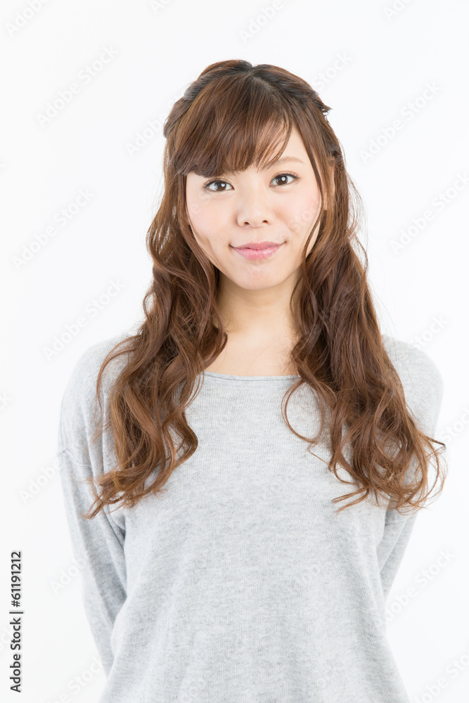爽やかな女性 爽やかな女性