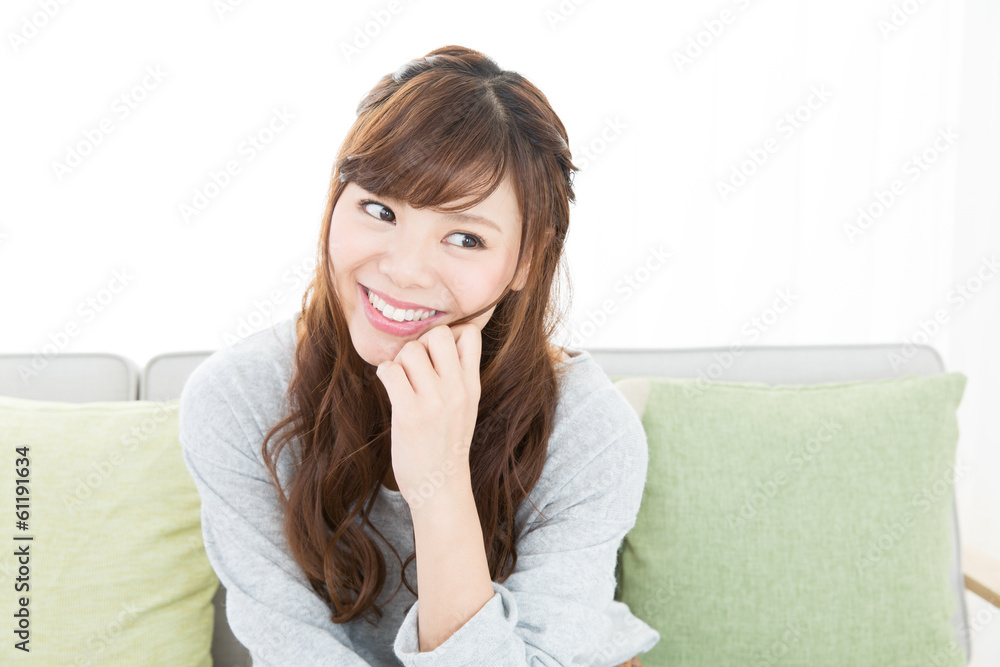 爽やかな女性 爽やかな女性