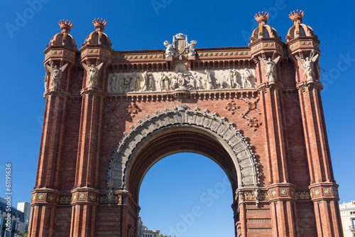 Barcelona Arch of Triumph © Andrei Starostin