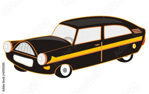 black car