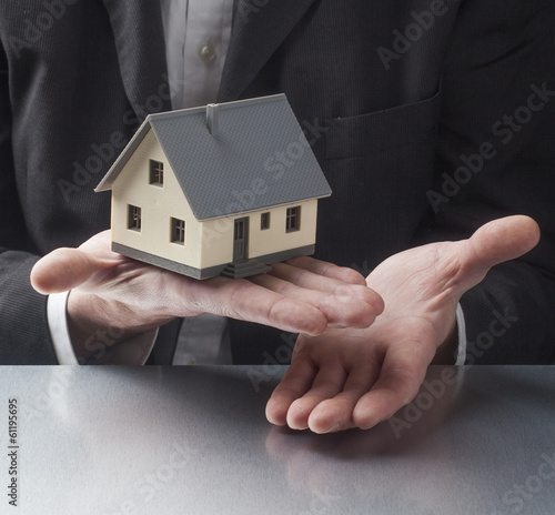 concept of becoming a homeowner photo