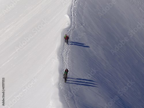 Arête des Dômes de Miage, Massif du Mont Blanc