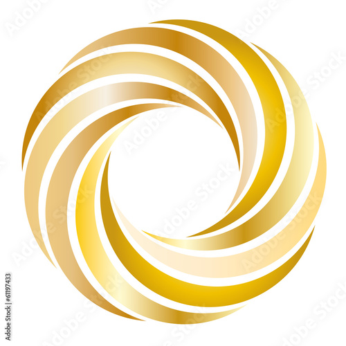 Goldener Farbkreis - Logo