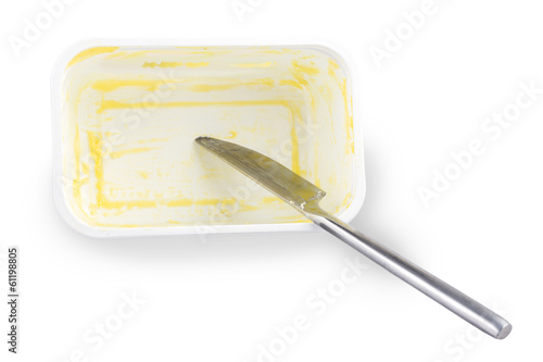 Empty Butter Pack