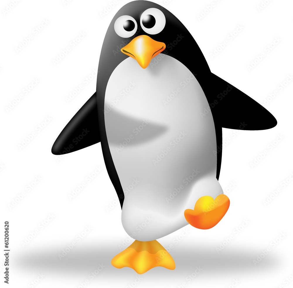 Obraz premium pinguino