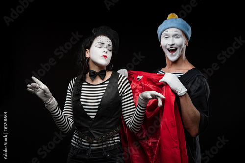 couple of mimes