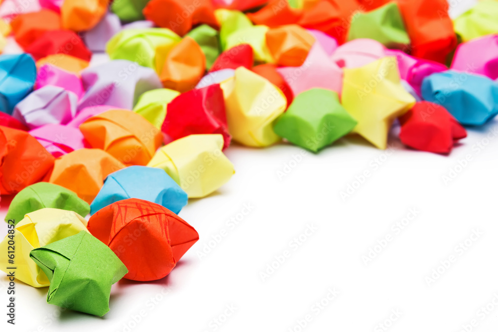 Origami lucky stars Origami lucky stars