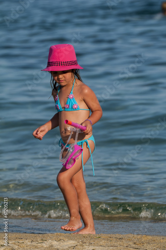 Child on the beach