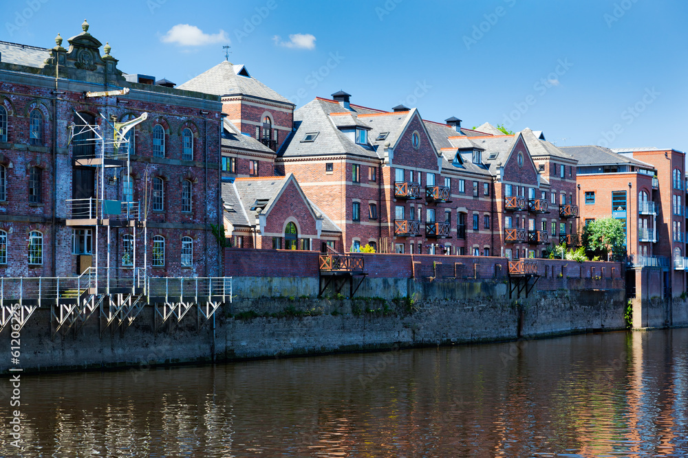 River Outhe in York, a city in England