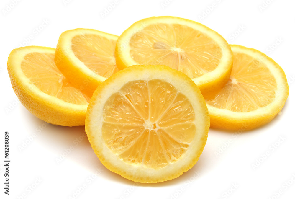 Lemon sliced rings Lemon sliced rings