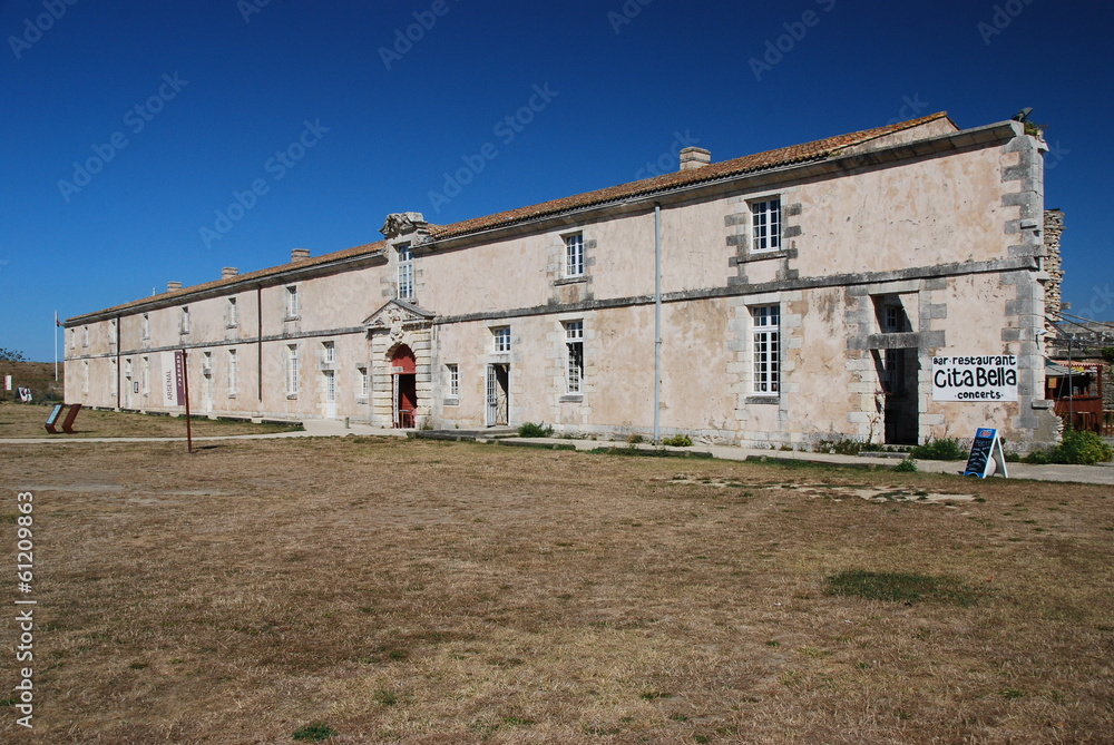 Bâtiment principal du château de l'ile dOléron Bâtiment principal du château de l'ile dOléron