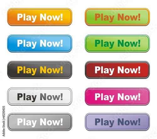 colorful buttons - play now