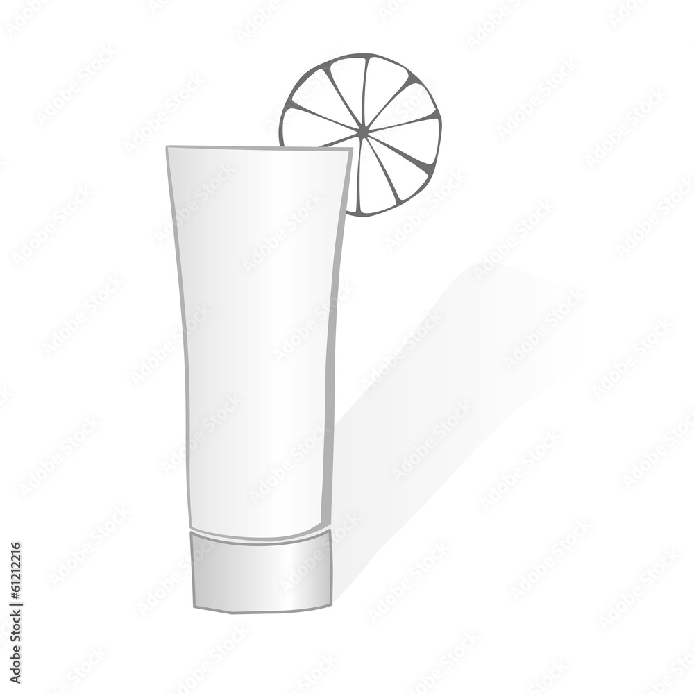 alcohol in glass with lemon alcohol in glass with lemon