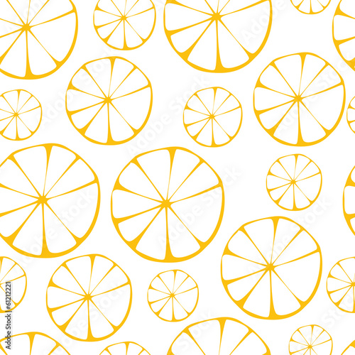 Vector lemon pattern