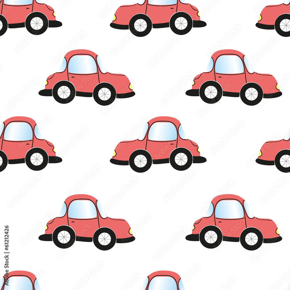 Cartoon car seamless pattern, Cartoon car seamless pattern,