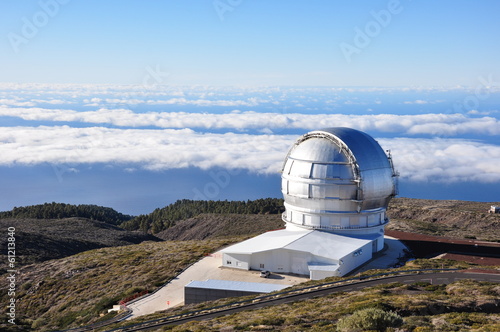 Observatorium auf der Insel La Palma