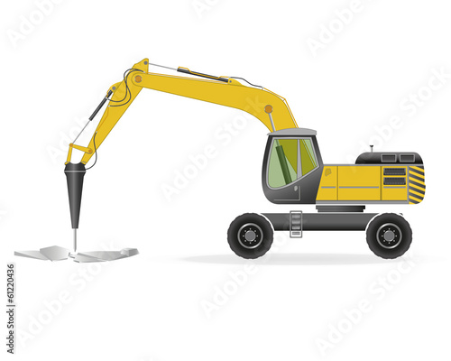 Wheel excavator