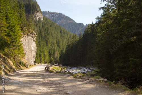 Dolina Kościeliska, Tatry, Polska