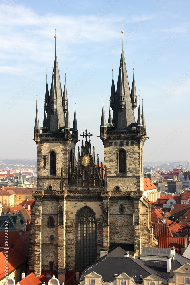 Tyn church in Prague