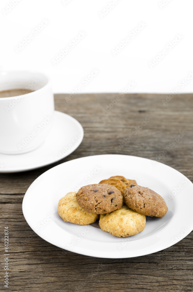 Cookie with coffee Cookie with coffee