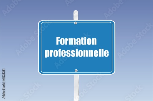 panneau formation professionnelle