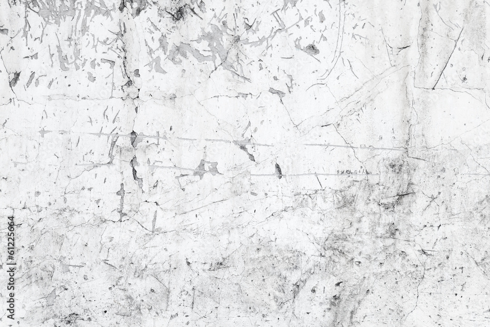 Background texture of old concrete wall with white paint